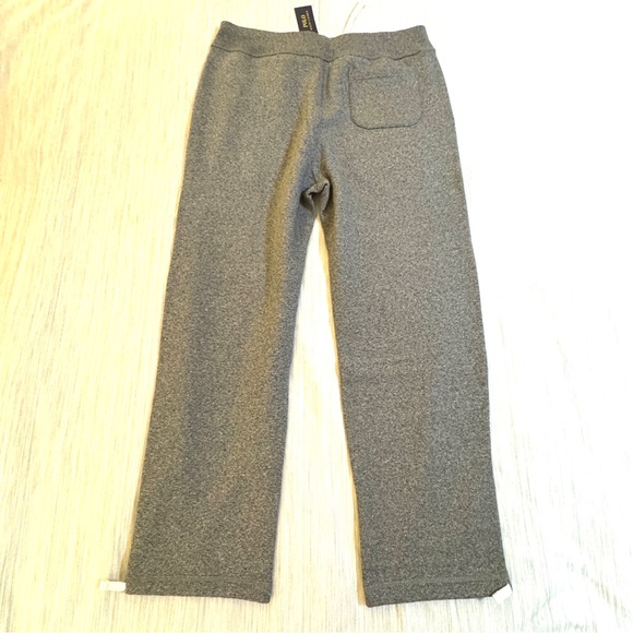 Polo Ralph Lauren Classic Full-Zip Fleece Sweatsuit Ash Grey Heather Black Pony - Picture 10 of 16